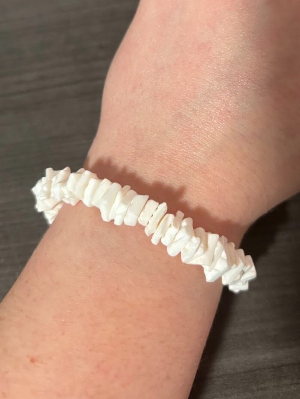 White Puka Shell Bracelet